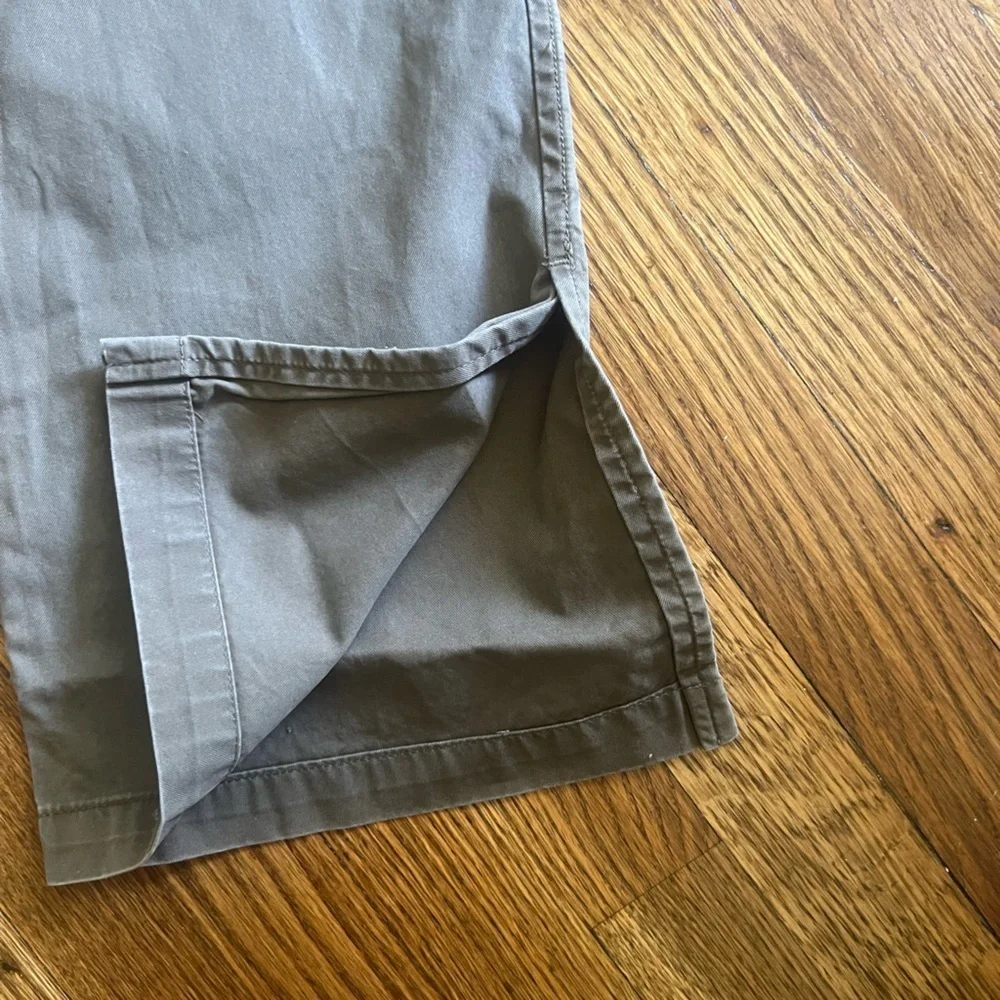 Banana Republic Women's Khaki Wide-Leg Pants - Picture 3 of 9